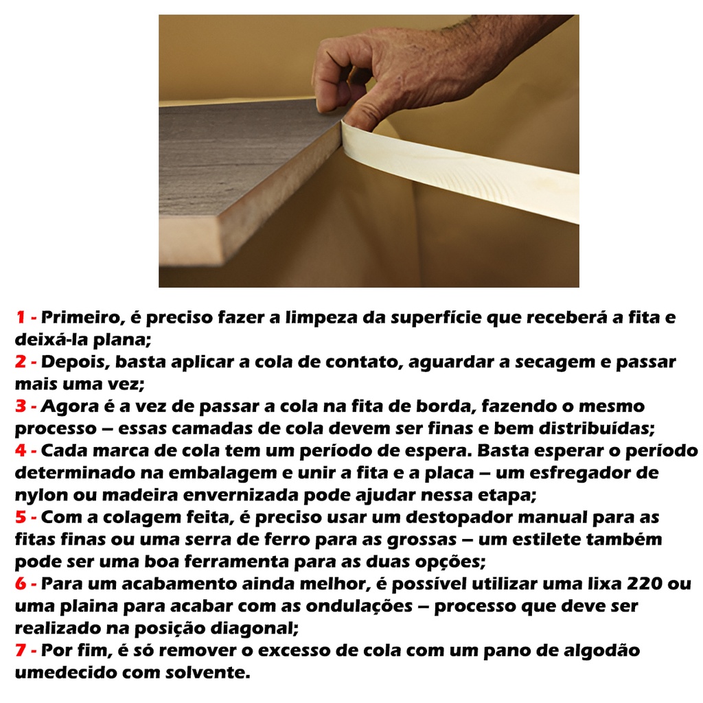 Fita De Pvc Para Madeira Carvalho Hanover 22mm X 10m Acabamento Moveis Mdf Duratex