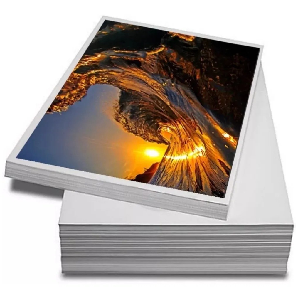 Papel  Matte Fosco170g A4 100 Folhas Premium MASTERPRINT em Oferta na Shopee