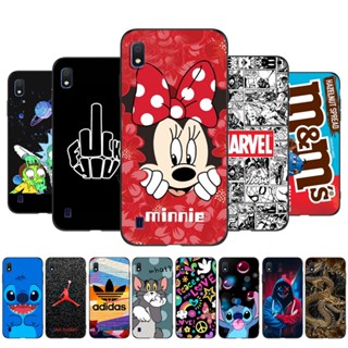 Para Samsung A10 Capa De Silicone Galaxy A10 GalaxyA10 A 10 SM-A105F A105F A105F