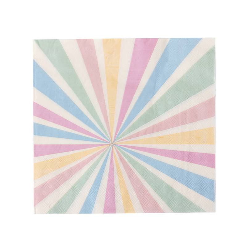 Kit 20 Guardanapo Folha Dupla Estampado Candy Color 33x33cm em Oferta na Shopee