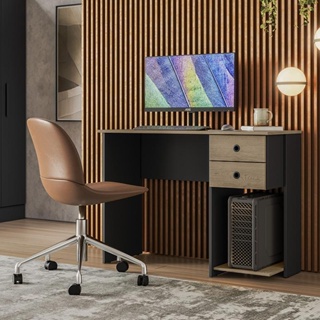 Mesa Para Computador Escrivaninha 4115 com 2 Gavetas em Oferta na Shopee