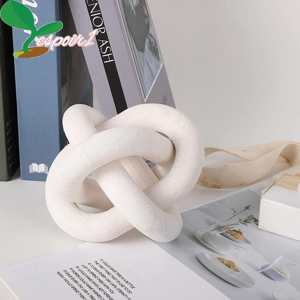 ESPOIR Decoração De Nó De Madeira Decorativa Esculpida À Mão Mesa De Centro Elo De Corrente em Oferta na Shopee