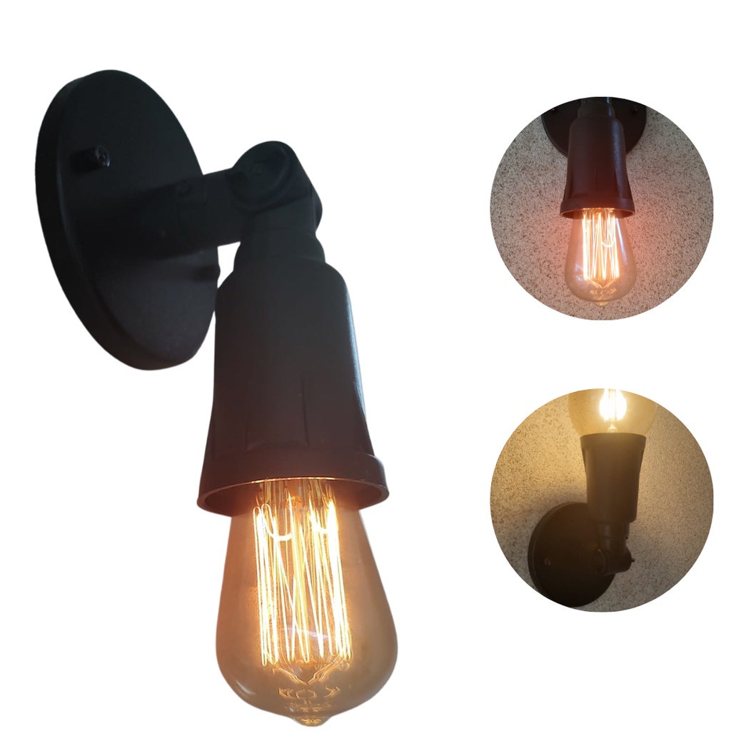 Arandela Articulada Preta Parede: Onde Comprar | BuscaProdutos