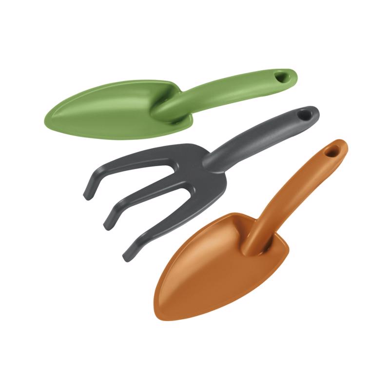Conjunto Para Jardinagem Plástico Colorido 3 Peças - Tramontina em Oferta na Shopee