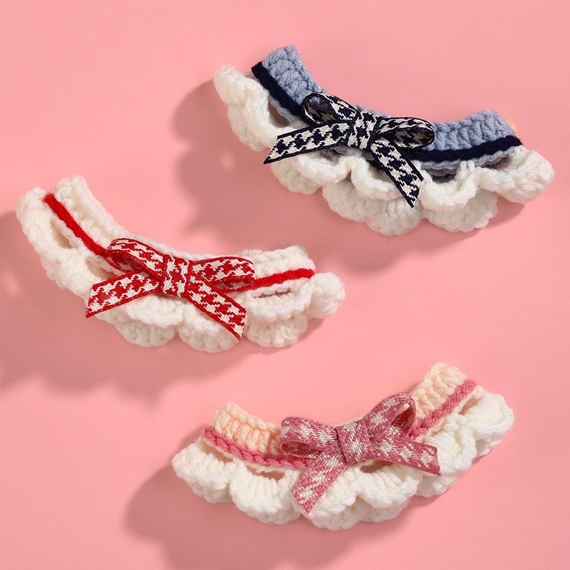 Lindo Nó De Laço Saliva Toalha De Kitten Cat Puppy Coleira Ajustável Pet Decorativa dog Acessórios em Oferta na Shopee