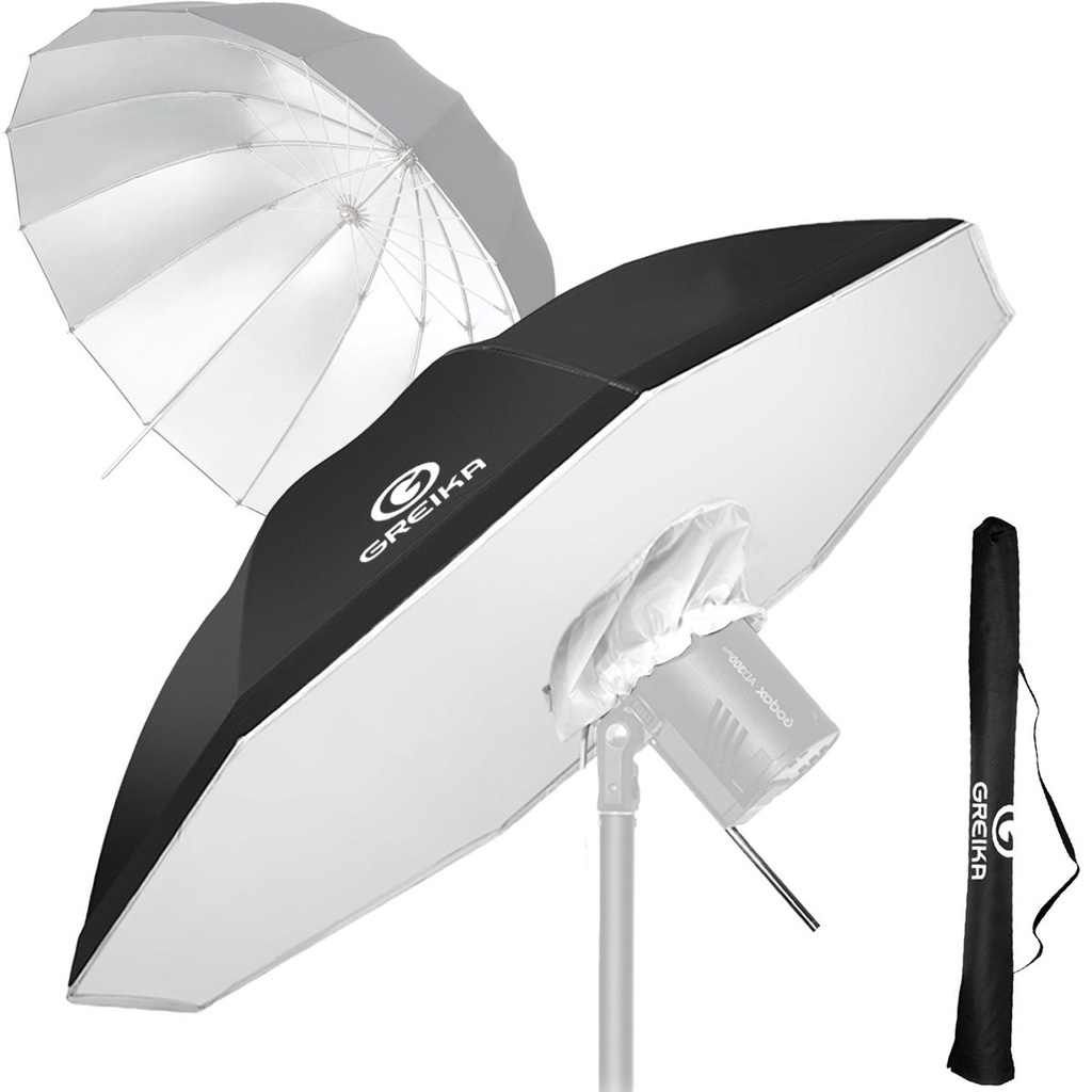 Softbox Tipo Sombrinha White Bounce Com 150 Cm