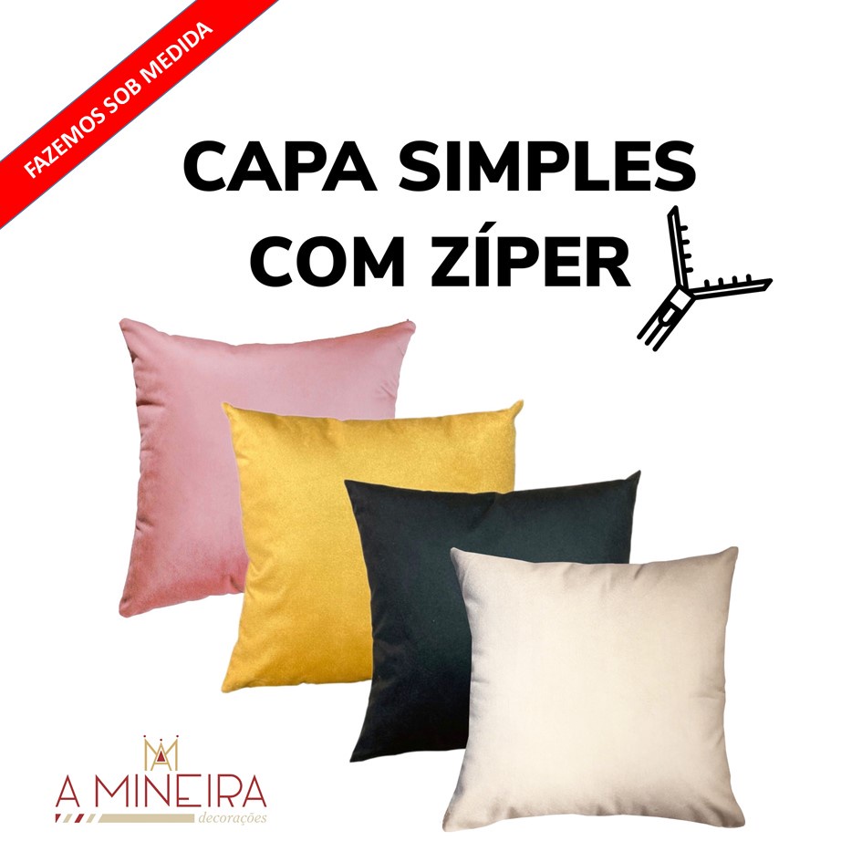 CAPAS DE ALMOFADA DECORATIVAS 30x30  EM SUEDE SEM ENCHIMENTO