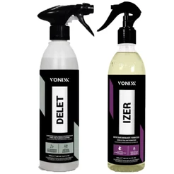 Delet Limpador Pneus E Borracha + Limpa Rodas Izer - Vonixx