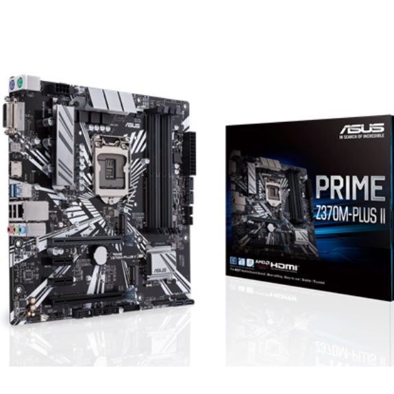 Inventário Marca Nova Asus / Asus PRIME Z370M-PLUS II Suporte da Placa-Mãe do Computador de Mesa ddr4 [Estoque Pronto]