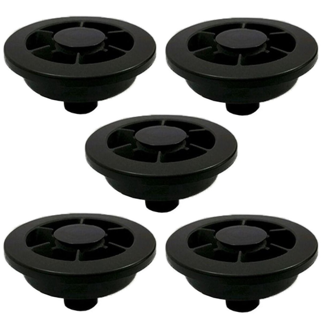 5 Acoplamentos Preto P/Liquidificador Walita RI210X