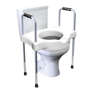 Assento Elevado Sanitário Sit V com Apoio Ajustável Carci