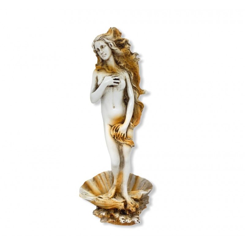 Escultura Deusa Afrodite 27 cm Patinada em Resina