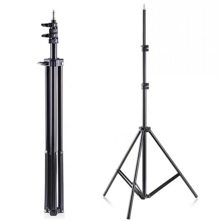 Tripe 1.6/2.1 Metros Para Equipamento De Luz Iluminacao Led Ring Light Ajustavel 1.6/2 .1Metros