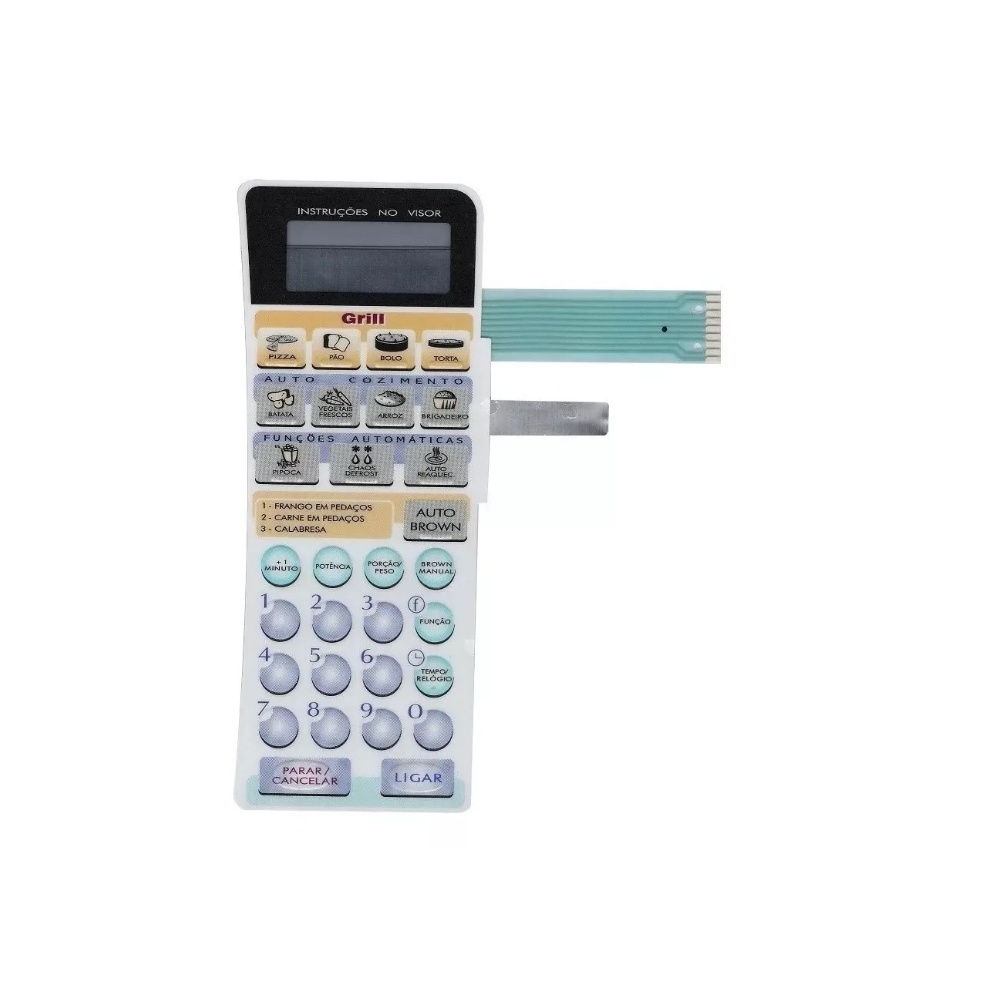 MEMBRANA COMPATIVEL MICROONDAS PANASONIC NN G 61 BH - RELEVO