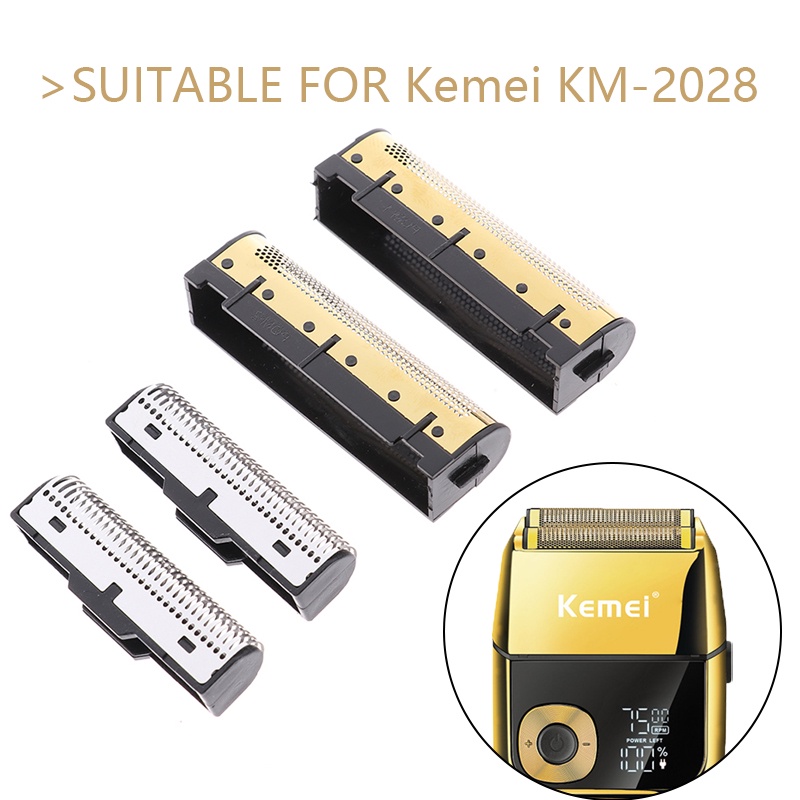 Lâmina De Substituição Para Kemei KM2028 Lâminas Profissionais Originais Conjunto De Corte De Cabelo Clipper Barbeador Acessórios Barbear em Oferta na Shopee