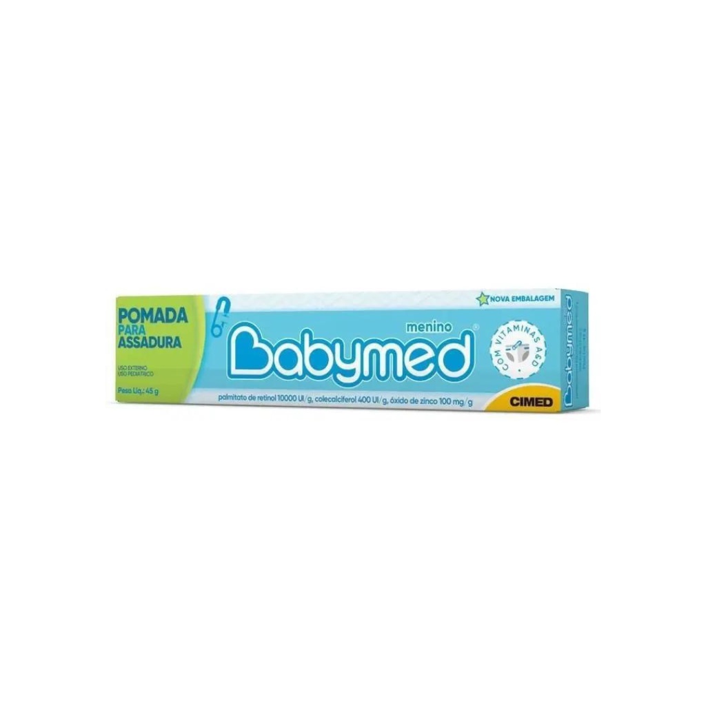Pomada De Assadura Bisnaga 45g Azul - Babymed