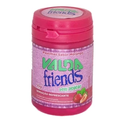 Pastilha Friends Pote Morango 50g - Valda