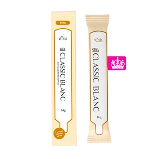 Refil Sache Gel Classic Blanc Bisnaga - Volia -14g