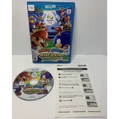 Mario E Sonic At The Rio 2016 Olympic Games  Wii U Americano