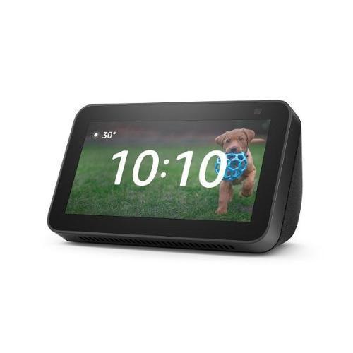 Echo Show 5 (2ª Geração, versão 2021), Smart Display de 5" com Alexa e câmera de 2 MP, Preta AMAZON