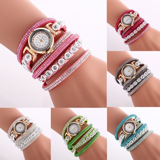 Pulseira Circular Relógios De Quartzo Relógio Casual Digital Diamante Inlaid Fashionable Alloy
