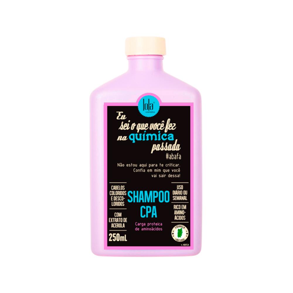 Lola Cosmetics Eu Sei o Que Você Fez na Química Passada Shampoo 250ml - Beauty