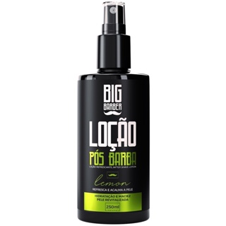 Loção Pós Barba Spray Big Barber 250ml Lemon Profissional em Oferta na Shopee