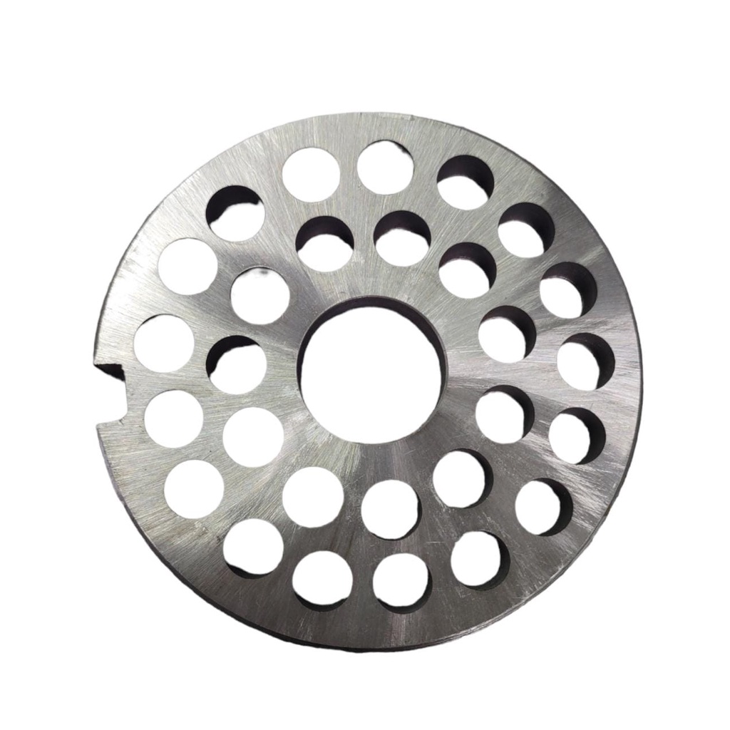 DISCO DE MOEDOR DE CARNE BOCA 32 COM FURO 10MM 32/10 AÇO CARBONO REDE PARA MOEDOR DE CARNE