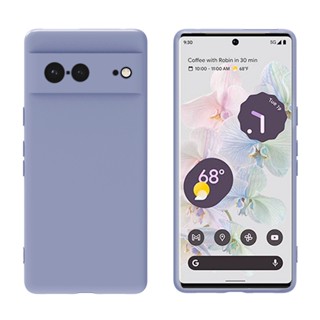 Para Google Pixel 7Pro 7A Capa De Silicone Líquido Fosco Macio Telefone 6A Pixel6 Pro Proteção Contra Queda Da Câmera Tampa Traseira