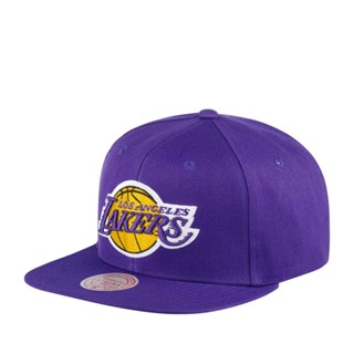 Boné Mitchell & Ness NBA Core Basic Snapback Los Angeles Lakers Roxo