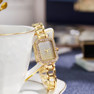 Elegante Pulseira De Senhoras Relógios De Quartzo Estrelado De Pequeno Temperamento