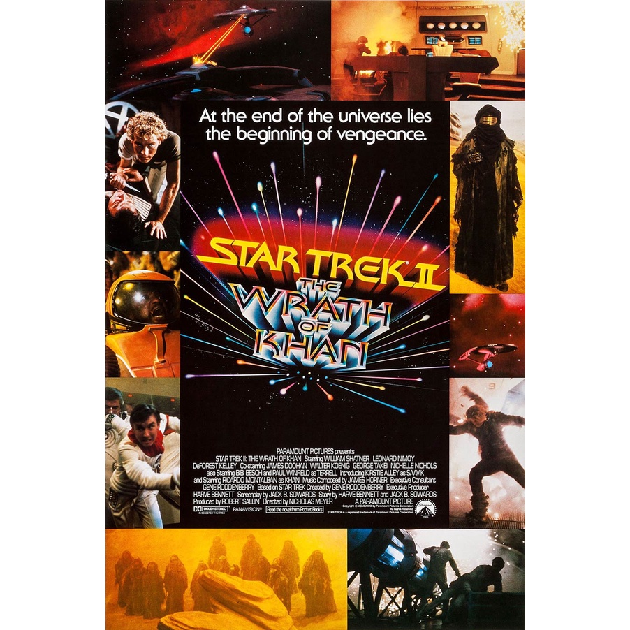 Poster Cartaz Jornada Nas Estrelas Star Trek 2 II B
