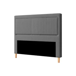 Cabeceira Casal Quarto Movale Berlim com Pés PVC 140cm