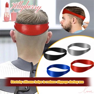 Hllylyherry Neckline Modelo De Barbear Fita Profissional Guia De Corte De Cabelo Em Silicone Para Salões De Cabeleireiro