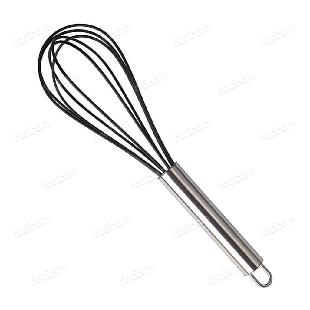 Batedor De Ovos e Massas Fouet Manual Pequeno De Cozinha