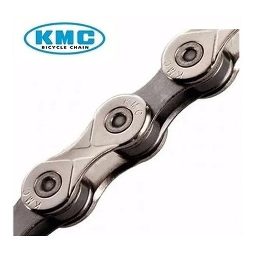 CORRENTE KMC X9 9V 116 ELOS CROMADA PRATA SPEED MTB · foto 2