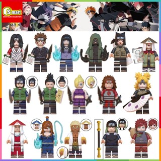 Esquadrão Naruto Asma Nara Shikamaru Akido Dingci Yamanaka Ino Mini Figura Montada Brinquedos Em Bloco De Construção