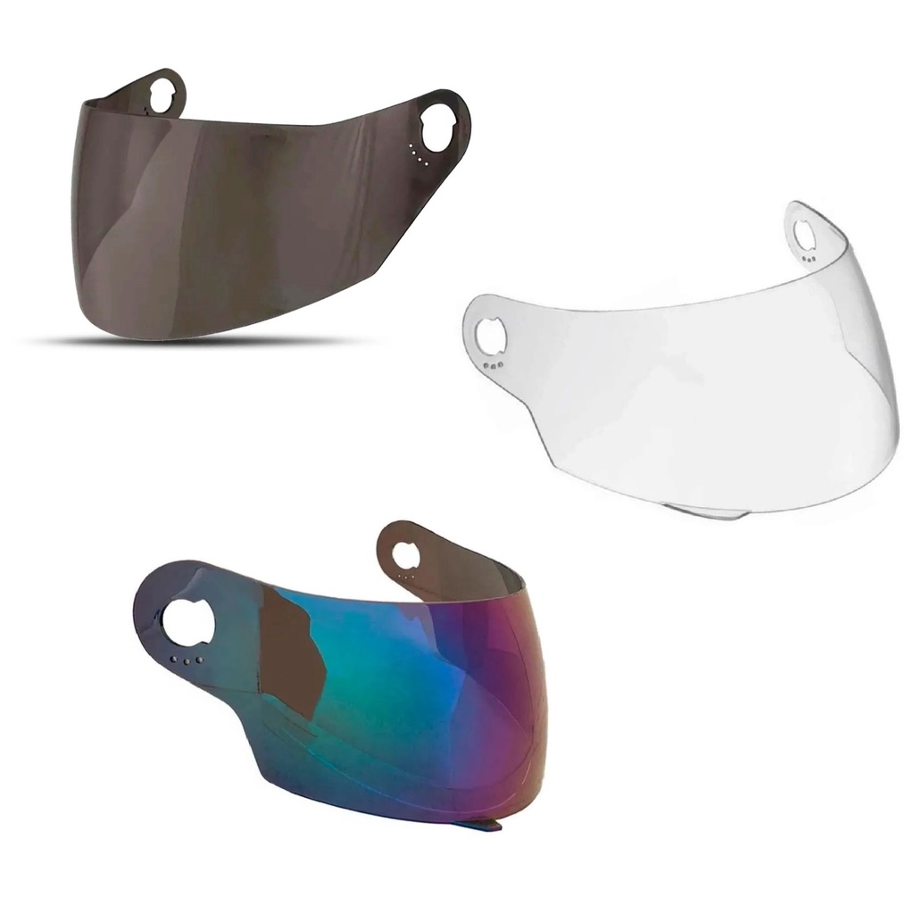 Kit Viseiras Pro Tork Liberty 788 G8 Antirrisco (Cristal Fume Camaleão) em Oferta na Shopee