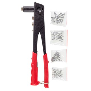 Rebitadeira Alicate Rebitador Profissional + 40 Rebites