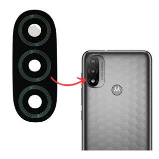 Lente Vidro Câmera Traseira Compatível Moto E20 Xt2155