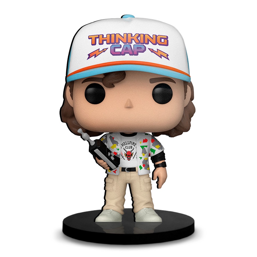 Totem Médio Boneco Dustin Stranger Things 14cm + Base em Oferta na Shopee