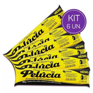 KIT HENÊ PELÚCIA MÉDIO - 6 UNIDADES