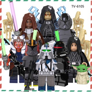 Brinquedos Star Wars Série Luke Skywalker Palpatine Legion minifigures