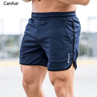 Joggers Homens Corrida Shorts Esportivos Respirável Rápida Ginásio Treino De Calças Curtas Praia Seluar Pendek Lelaki