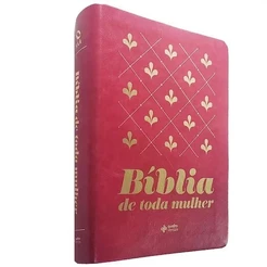 Bíblia de Toda Mulher | NAA | Rosa