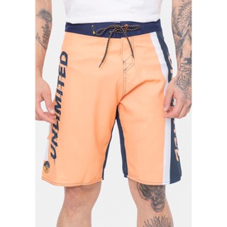 Boardshort Ecko Hit Azul Marinho e Laranja