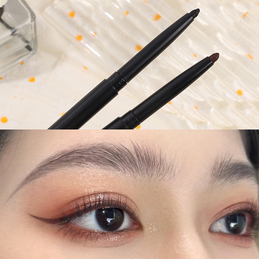 Caneta Para Olhos Sem Manchas À Prova De Suor Quick Dry Waterproof Long Lasting Eyeliner Preto Marrom Mate Lápis Maquiagem Cosméticos