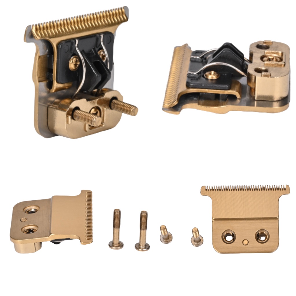 Lâmina Máquina Acabamento KEMEI Km I32S DOURADA Hair Clipper em Oferta na Shopee