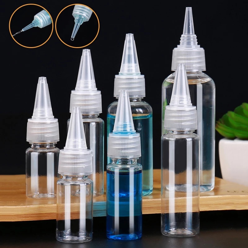 [Destaque] 5-120ML Frascos Com Conta-Gotas De Aperto Transparente Boca Pontiaguda Viagem Frasco Dispensador Portátil De Óleo De Vinagre De Cozinha Xa
