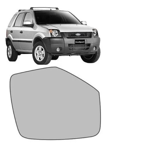 Lente Retrovisor Ecosport 2004 A 2012 Ranger 05 09 Original